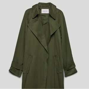 Aritzia Babaton Lawson Trench Coat Size L ⭐️⭐️⭐️⭐️